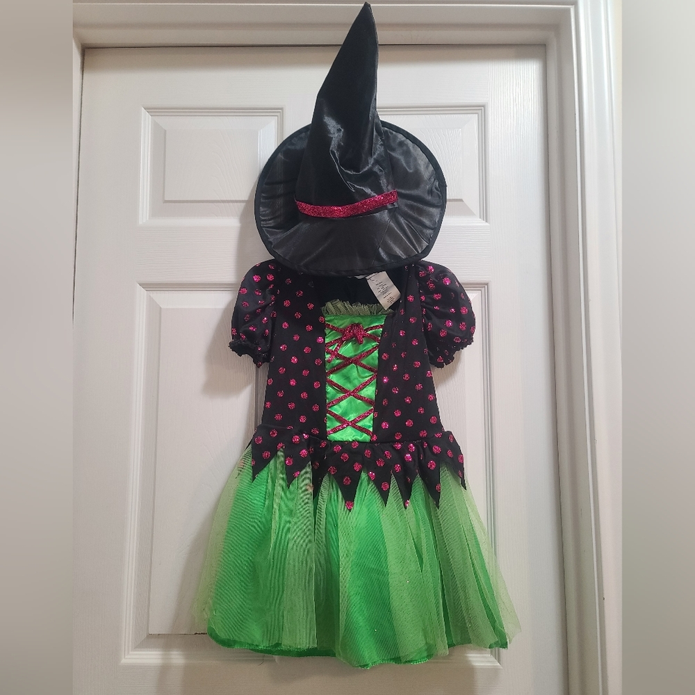 SPARKLY WITCH COSTUME in size CHILD SMALL